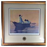 Fred Machetanz Signed and numbered print  "Change