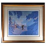 Fred Machetanz Signed and numbered print  "Start o