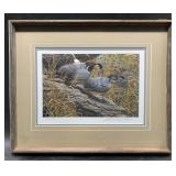 Robert Bateman signed and numbered print  "Gambel