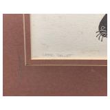 Teri Jo signed and numbered print  " Water Ballet"