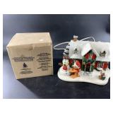Danbury Mint "Christmas at Garfields" illuminated