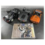 Several diecast toy cars