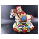 Rocking horse and toy cookie jar