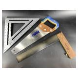 Lot with a vintage Craftsman framer