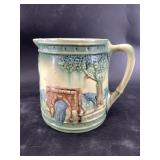 Beautiful German stoneware pitcher  5.75"