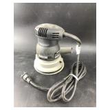 Porter Cable orbital sander in box with literature