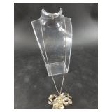 Hobe designer necklace 1/20 14kt gold on sterling,