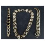 Several vintage jewelry items