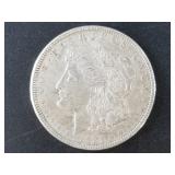 Morgan silver dollar,  1921