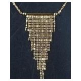 10kt Gold necklace made in Turkey, Total weight is