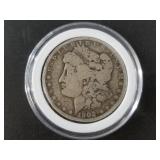 Morgan silver dollar,  1902