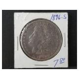 Morgan silver dollar, 1885 high grade