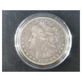 Morgan silver dollar, 1883 S