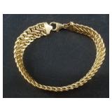 14kt Gold bracelet made in Italy, 8.11 grams total