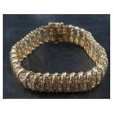 10kt Gold and diamond bracelet purchased from Zale