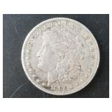 Morgan silver dollar, 1886 O