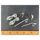 Coro and Monet earrings