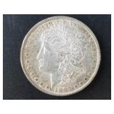 Morgan silver dollar,  1897