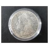 Morgan silver dollar, 1891