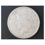 Peace silver dollar, 1923 S