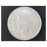 Peace silver dollar,  1922