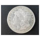 Morgan silver dollar, 1921