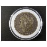 Morgan silver dollar, 1880 O