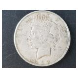 Peace silver dollar, 1922
