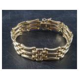 10kt Gold 8" bracelet, purchased from Zales years