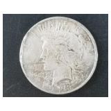 Peace silver dollar, 1923 D