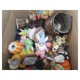Assortment of collectable figurines, $40 handling