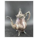 Silver-plated pitcher