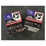 50 Rounds of 410 3" #6 shot shells NO SHIPPING