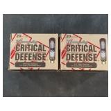 Two 25 round boxes of 480  410 triple Defense 2.5"