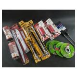 Assortment of building and construction supplies a