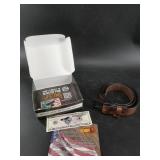 Mainstreet Forge US hand made, brown leather belt