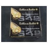 Two 50 round boxes of 9mm  115 grain FMJ NO SHIPPI