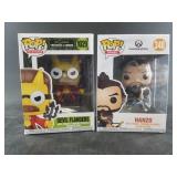 2 Funko Pop figurines, new
