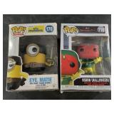 2 Funko Pop figurines, new