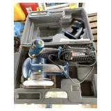 Ryobi 18 volt 3 tool set: drill, saw, flashlight a