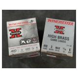 50 Rounds of 410 3" #6 shot shells NO SHIPPING