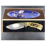 Fantasy themed American Patriot presentation knife