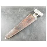 Knapp sport saw in correct sheath