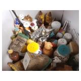 Large collection of assorted salt and pepper shake