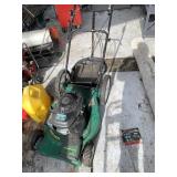 Honda 5.5 HP lawnmower with bag. New throttle cabl