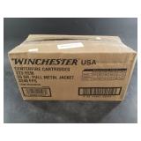 Factory 1000 count box of .223 55 grain opened to