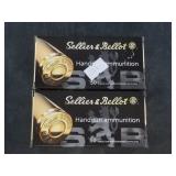 Two 50 round boxes of 9mm  115 grain FMJ NO SHIPPI