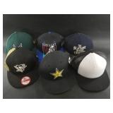 Variety of baseball caps