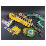 Assortment of building and construction supplies a