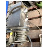 24 Volt electric power winch, unknown weight capac